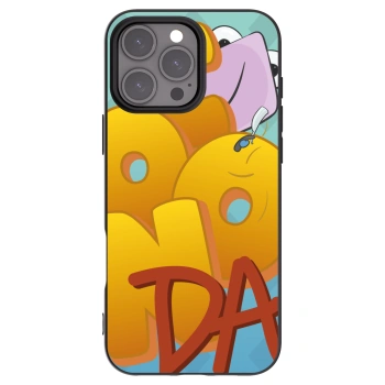 Picasee silikonový černý obal pro Apple iPhone 16 Pro Max - Obří COONDA