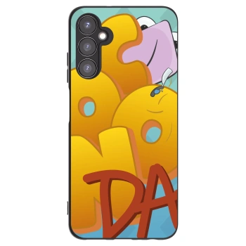 Picasee silikonový černý obal pro Samsung Galaxy A05s A057G - Obří COONDA