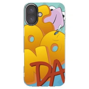 Picasee silikonový průhledný obal pro Apple iPhone 16 Plus - Obří COONDA