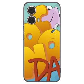 Picasee silikonový černý obal pro Motorola Moto G85 - Obří COONDA