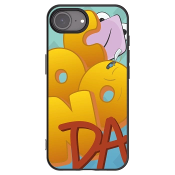 Picasee silikonový černý obal pro Apple iPhone 16e - Obří COONDA