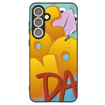 Picasee silikonový černý obal pro Samsung Galaxy S24 FE S721B - Obří COONDA