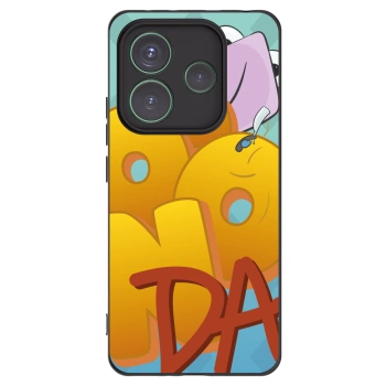 Picasee silikonový černý obal pro Xiaomi Redmi Note 14 5G - Obří COONDA