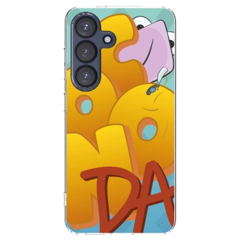 Picasee silikonový průhledný obal pro Samsung Galaxy S25 5G - Obří COONDA