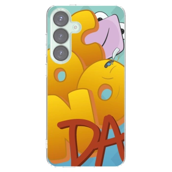Picasee silikonový průhledný obal pro Samsung Galaxy S25+ 5G - Obří COONDA