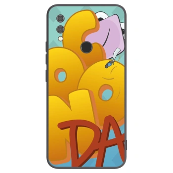 Picasee silikonový černý obal pro Xiaomi Redmi Note 7 - Obří COONDA