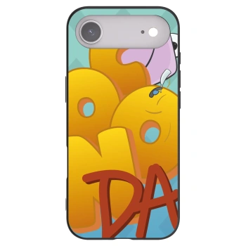 Picasee silikonový černý obal pro Apple iPhone Air - Obří COONDA