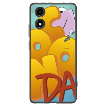 Picasee silikonový černý obal pro Motorola Moto E14 - Obří COONDA