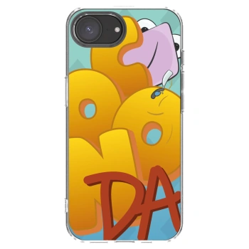 Picasee silikonový průhledný obal pro Apple iPhone 17e - Obří COONDA