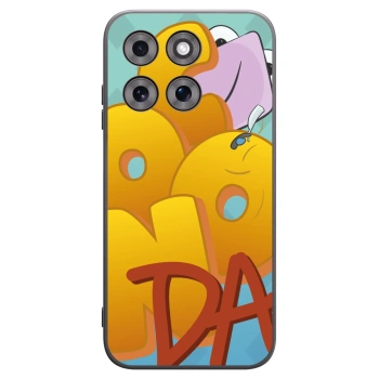 Picasee silikonový černý obal pro Motorola Moto G77 - Obří COONDA