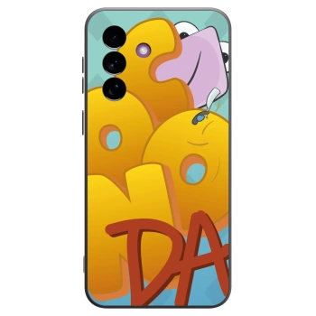 Picasee silikonový černý obal pro Samsung Galaxy A37 - Obří COONDA