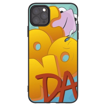 Picasee silikonový černý obal pro Apple iPhone 11 Pro Max - Obří COONDA