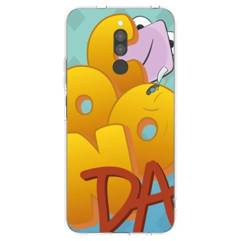 Picasee silikonový průhledný obal pro Xiaomi Redmi 8 - Obří COONDA