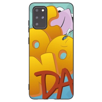 Picasee silikonový černý obal pro Samsung Galaxy S20+ G985F - Obří COONDA