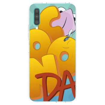 Picasee silikonový průhledný obal pro Samsung Galaxy A30s A307F - Obří COONDA