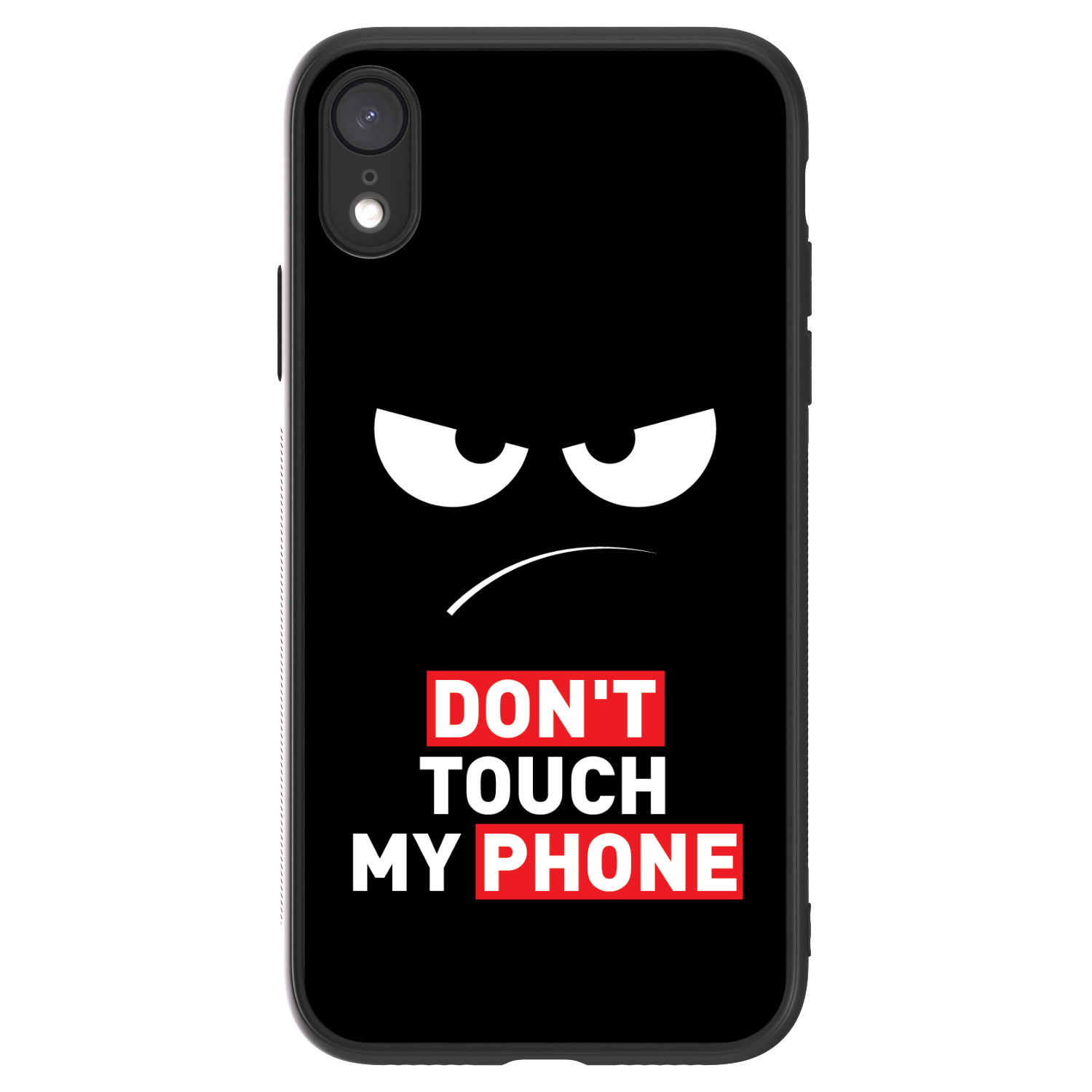 Picasee ULTIMATE CASE pro Apple iPhone XR - Angry Eyes - Transparent
