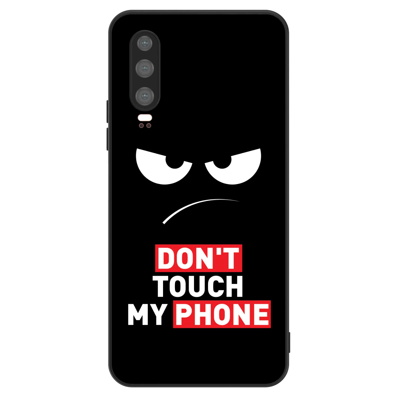 Picasee ULTIMATE CASE pro Huawei P30 - Angry Eyes - Transparent