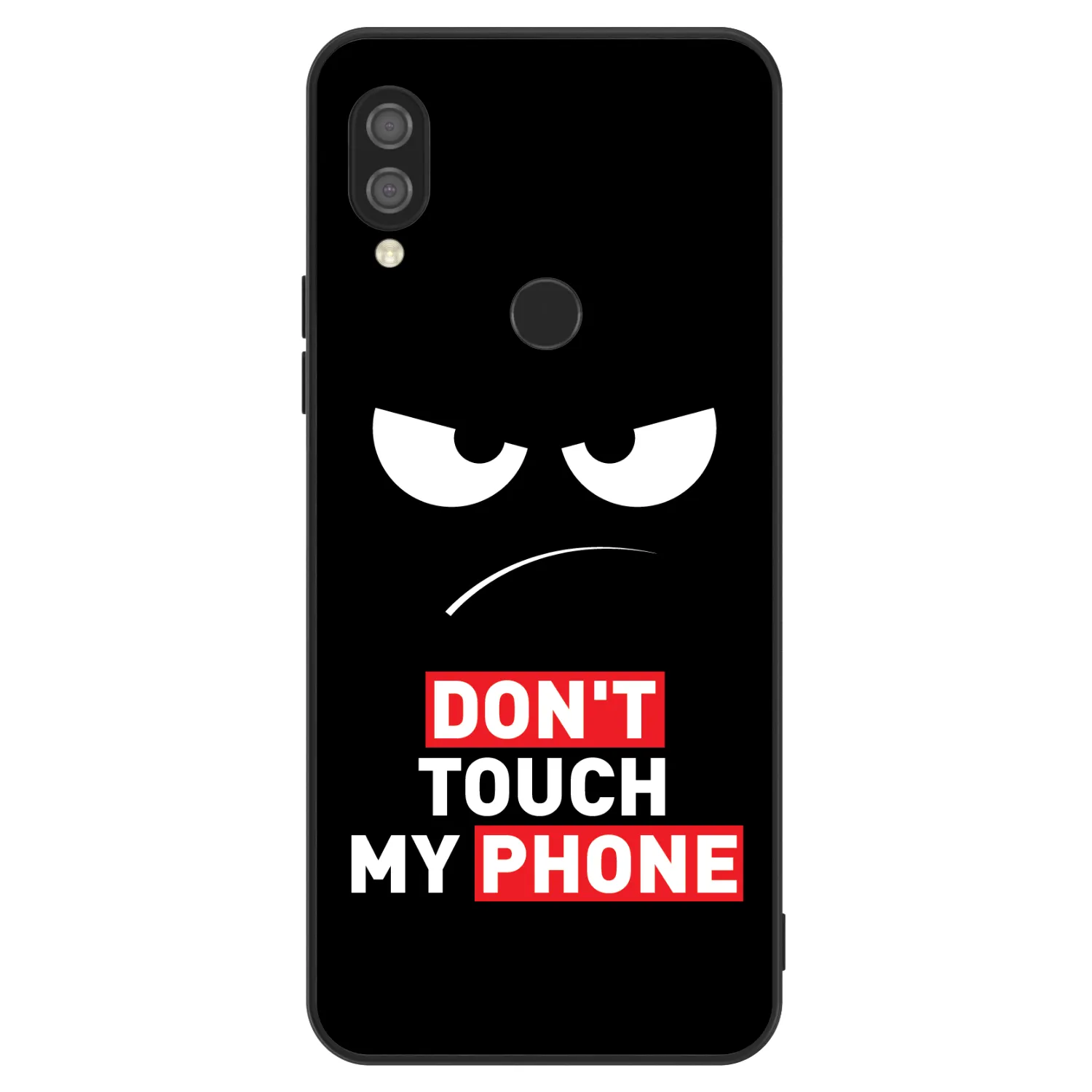 Picasee ULTIMATE CASE pro Xiaomi Redmi 7 - Angry Eyes - Transparent