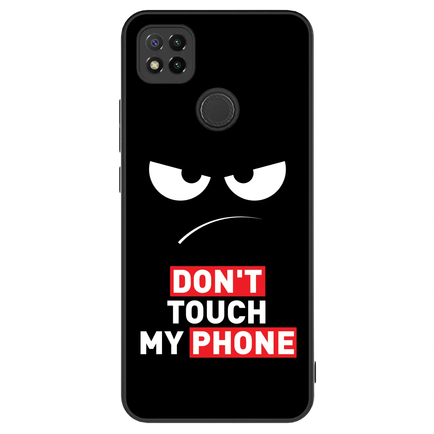 Picasee ULTIMATE CASE pro Xiaomi Redmi 9C - Angry Eyes - Transparent