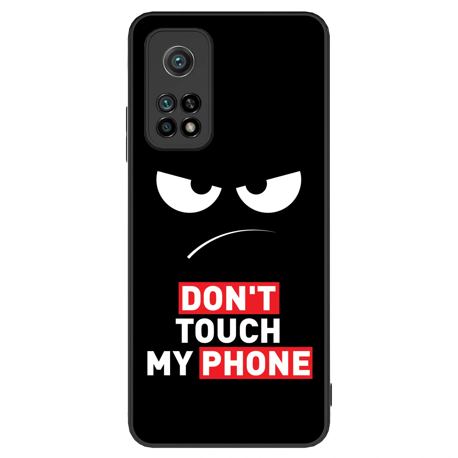 Picasee ULTIMATE CASE pro Xiaomi Mi 10T Pro - Angry Eyes - Transparent