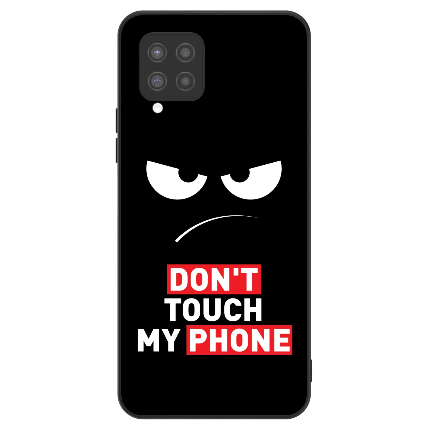 Picasee ULTIMATE CASE pro Samsung Galaxy A42 A426B - Angry Eyes - Transparent