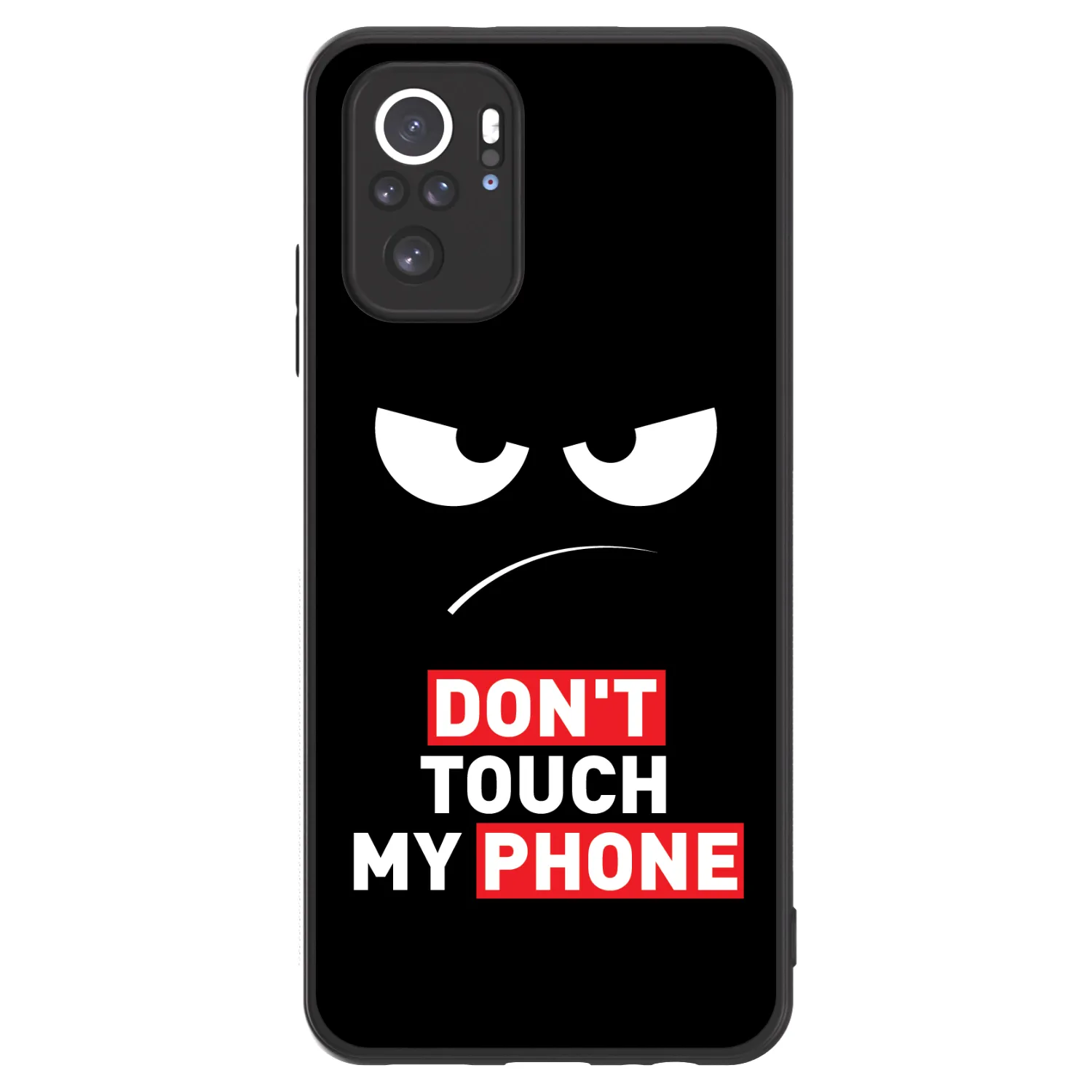 Picasee ULTIMATE CASE pro Xiaomi Redmi Note 10S - Angry Eyes - Transparent