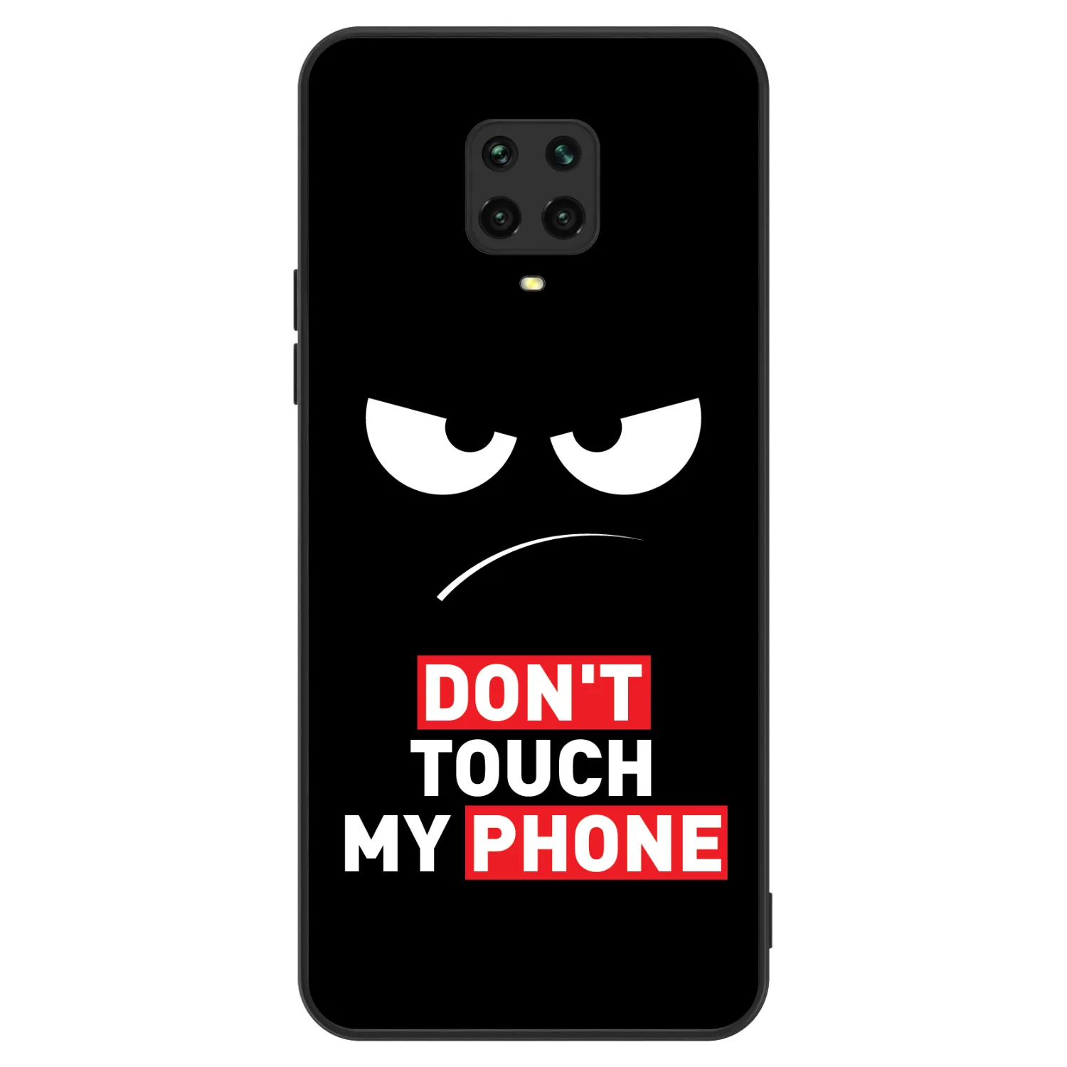 Picasee ULTIMATE CASE pro Xiaomi Redmi Note 9S - Angry Eyes - Transparent