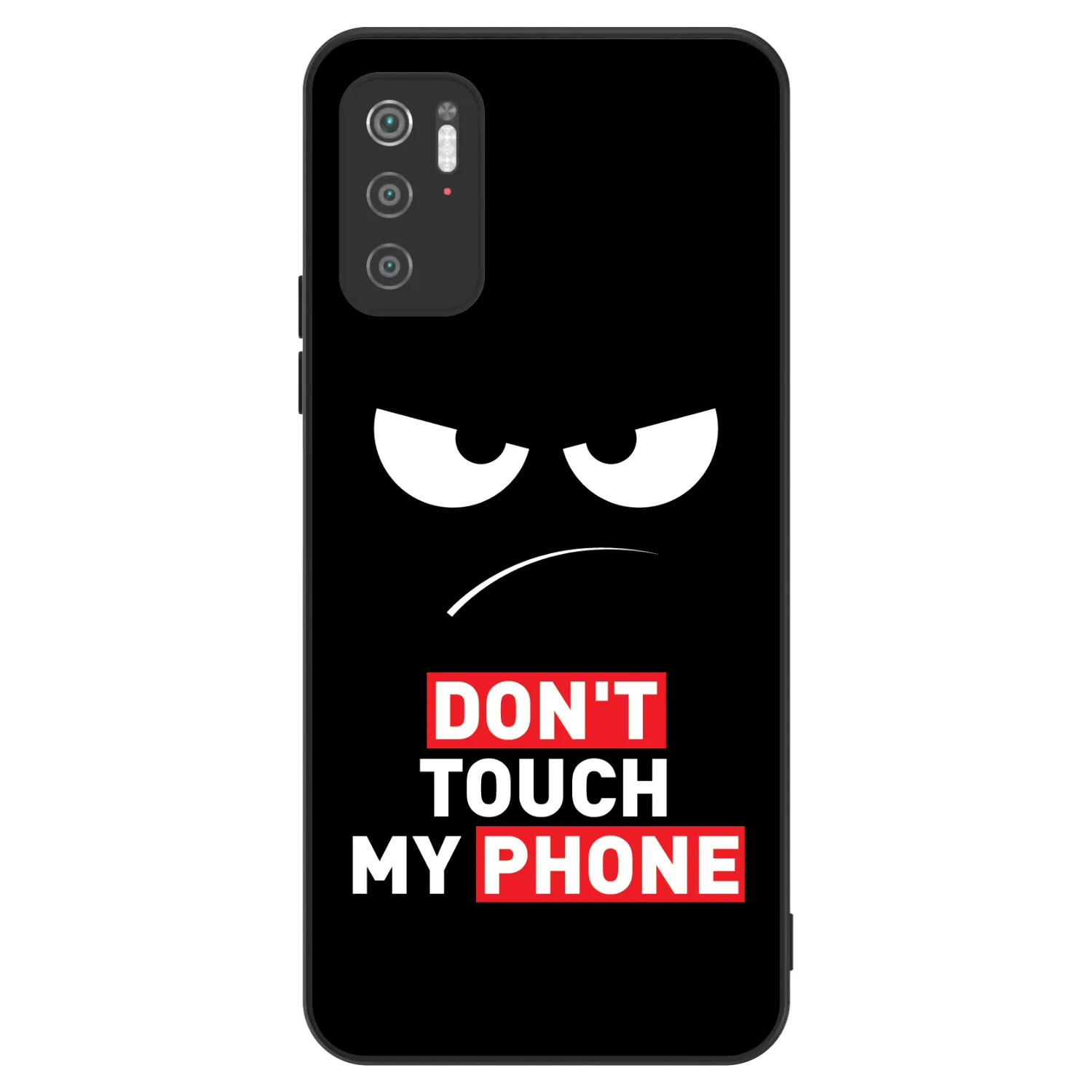 Picasee ULTIMATE CASE pro Xiaomi Poco M3 Pro 5G - Angry Eyes - Transparent
