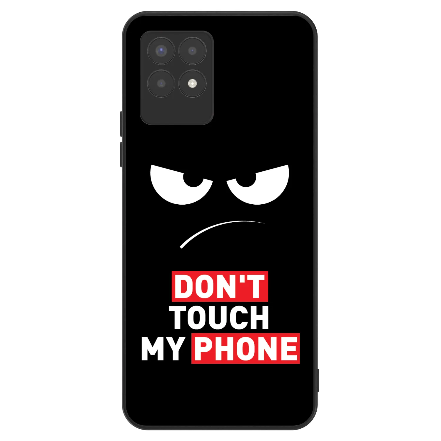 Picasee ULTIMATE CASE pro Realme 8i - Angry Eyes - Transparent