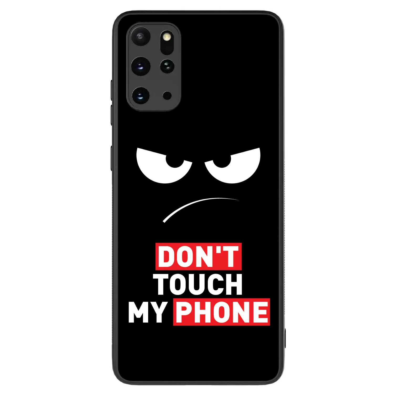 Picasee ULTIMATE CASE pro Samsung Galaxy S20+ G985F - Angry Eyes - Transparent