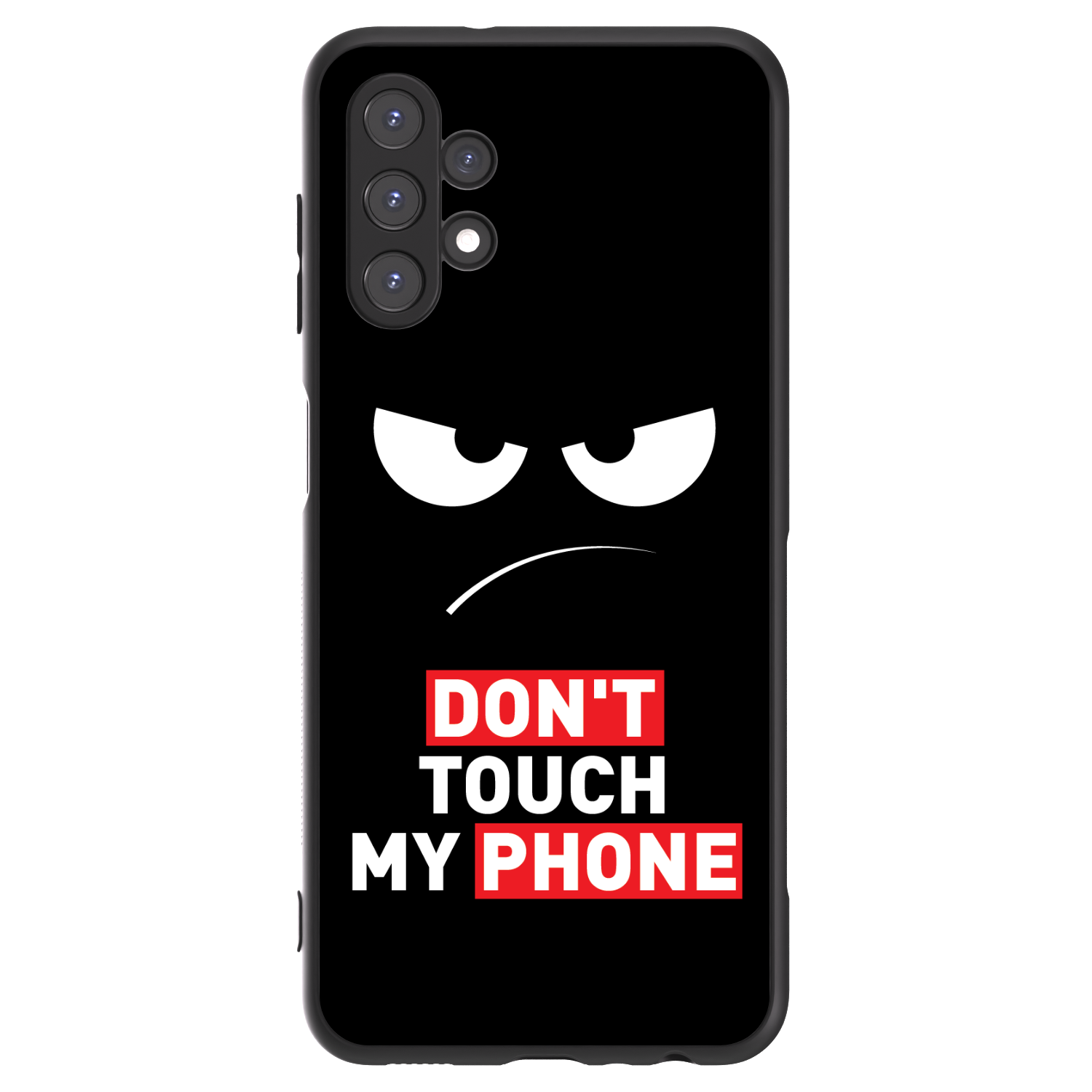 Picasee ULTIMATE CASE pro Samsung Galaxy A13 4G A135 - Angry Eyes - Transparent