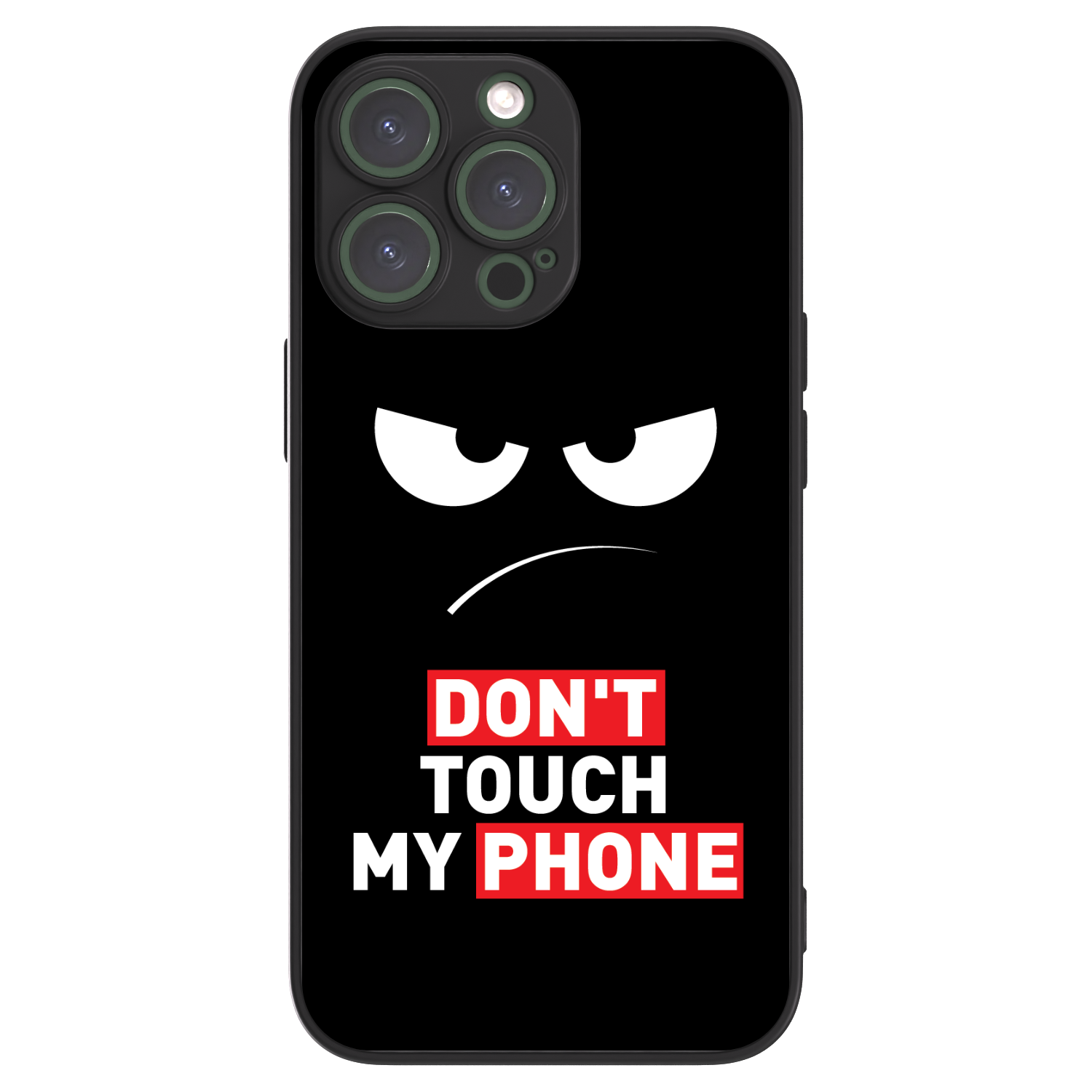 Picasee ULTIMATE CASE MagSafe pro Apple iPhone 13 Pro - Angry Eyes - Transparent
