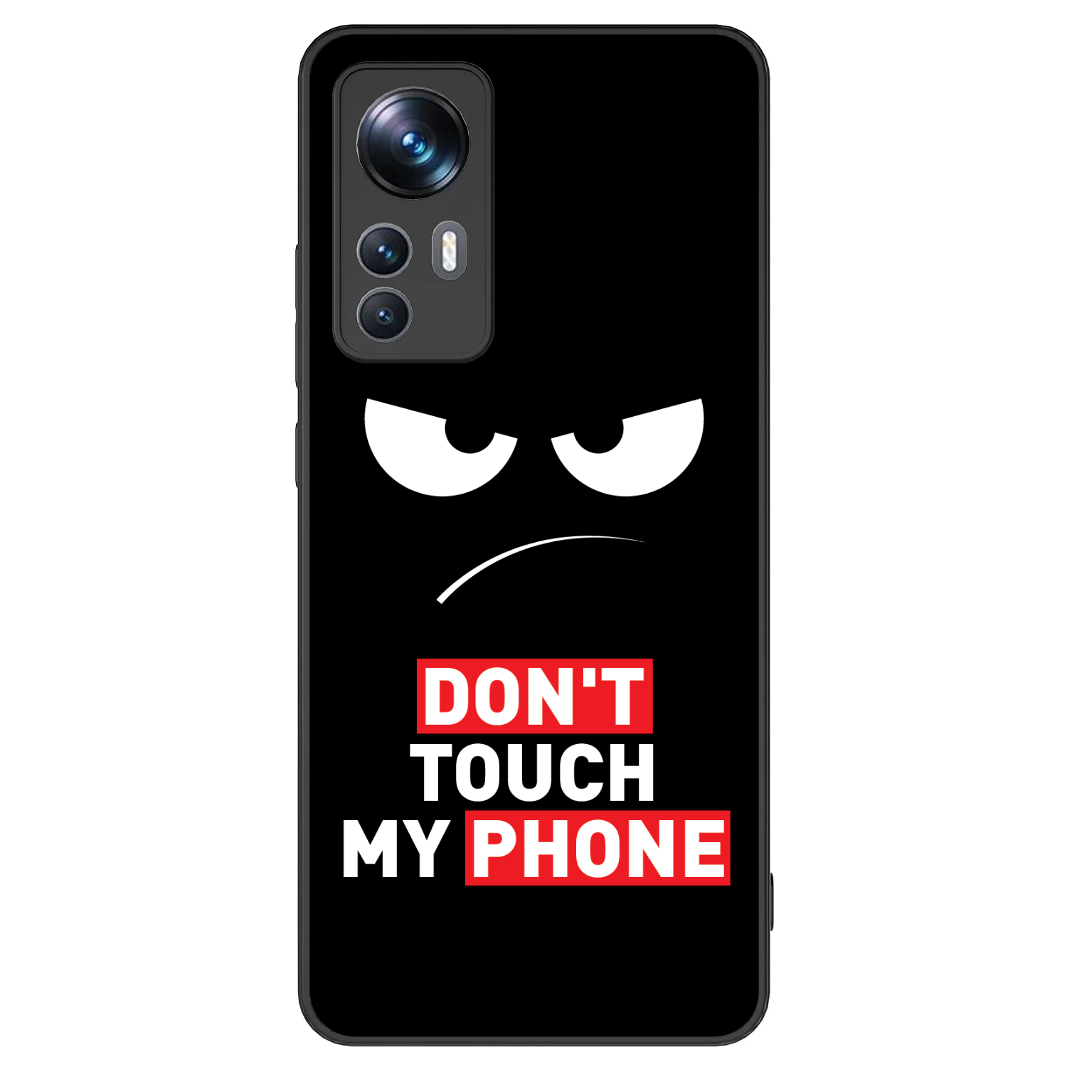 Picasee ULTIMATE CASE pro Xiaomi 12T Pro - Angry Eyes - Transparent