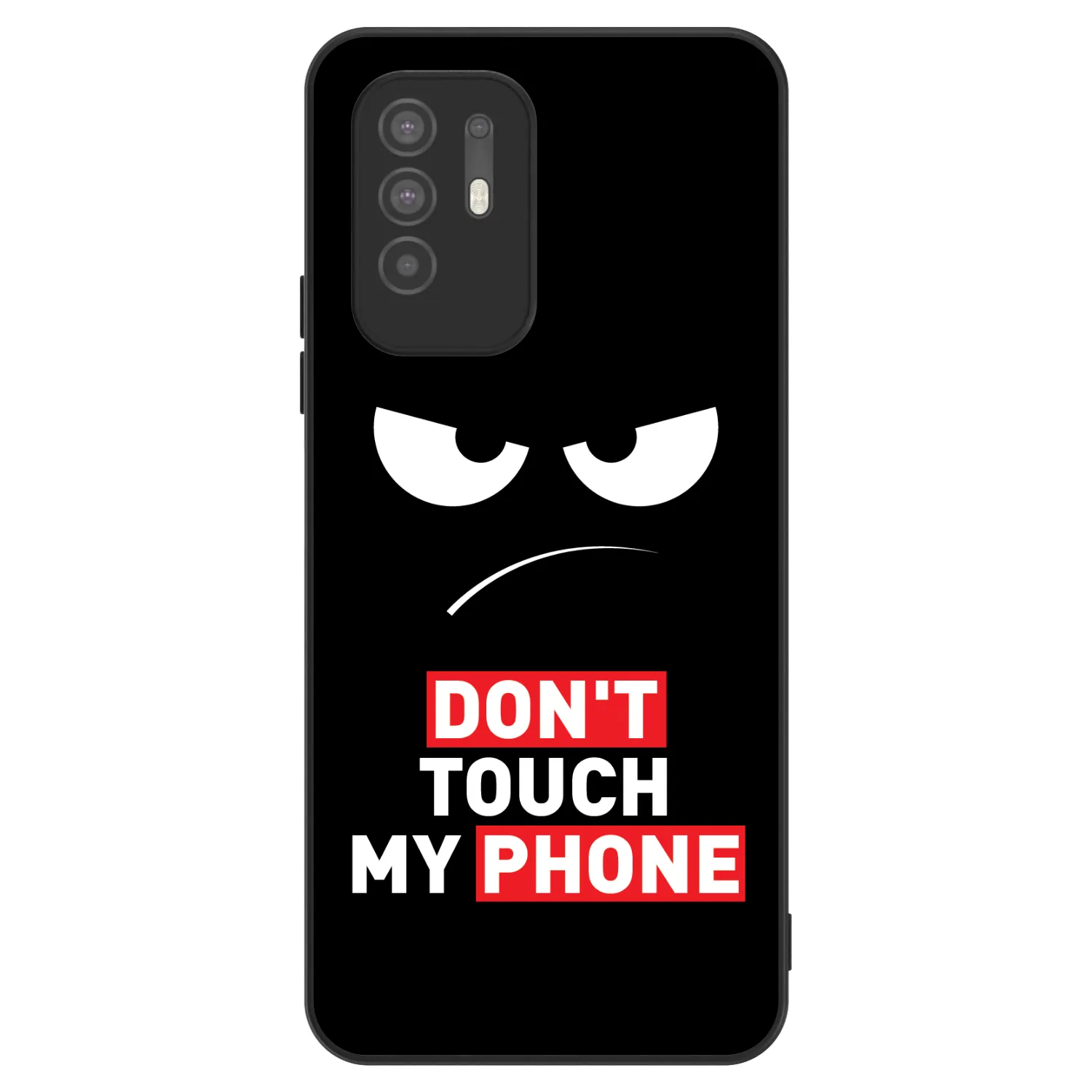 Picasee ULTIMATE CASE pro OPPO A94 5G - Angry Eyes - Transparent