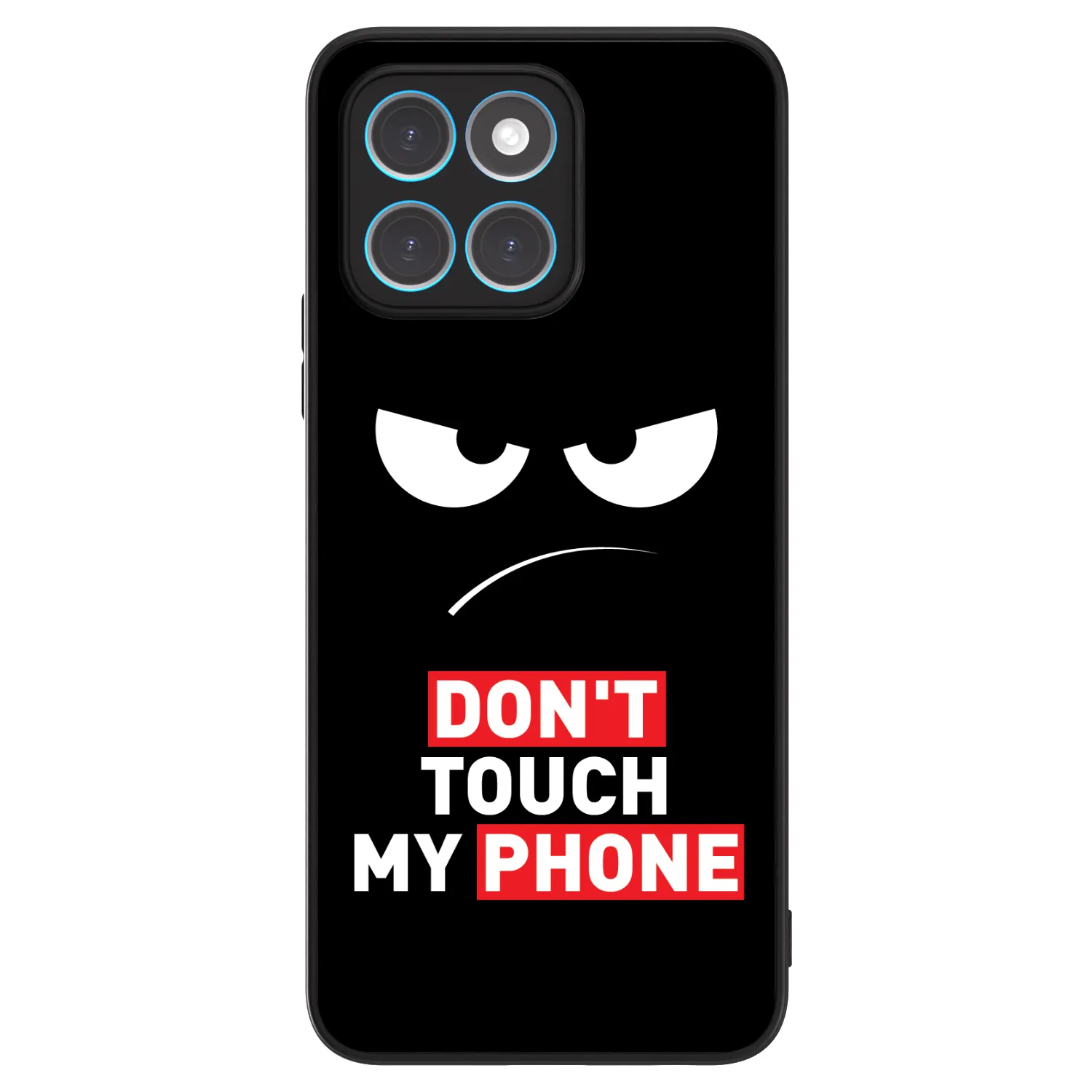 Picasee ULTIMATE CASE pro Honor X8 5G - Angry Eyes - Transparent