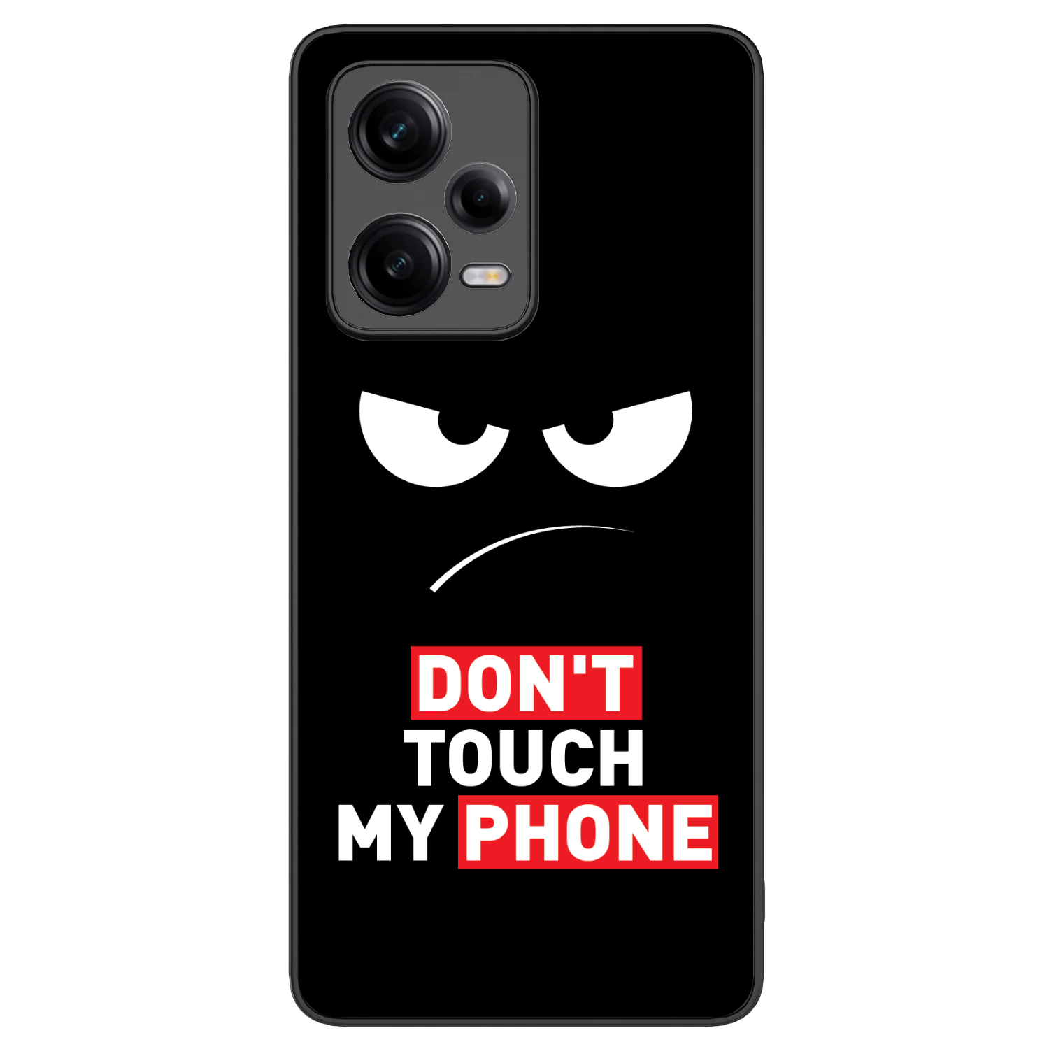 Picasee ULTIMATE CASE pro Xiaomi Redmi Note 12 Pro 5G - Angry Eyes - Transparent