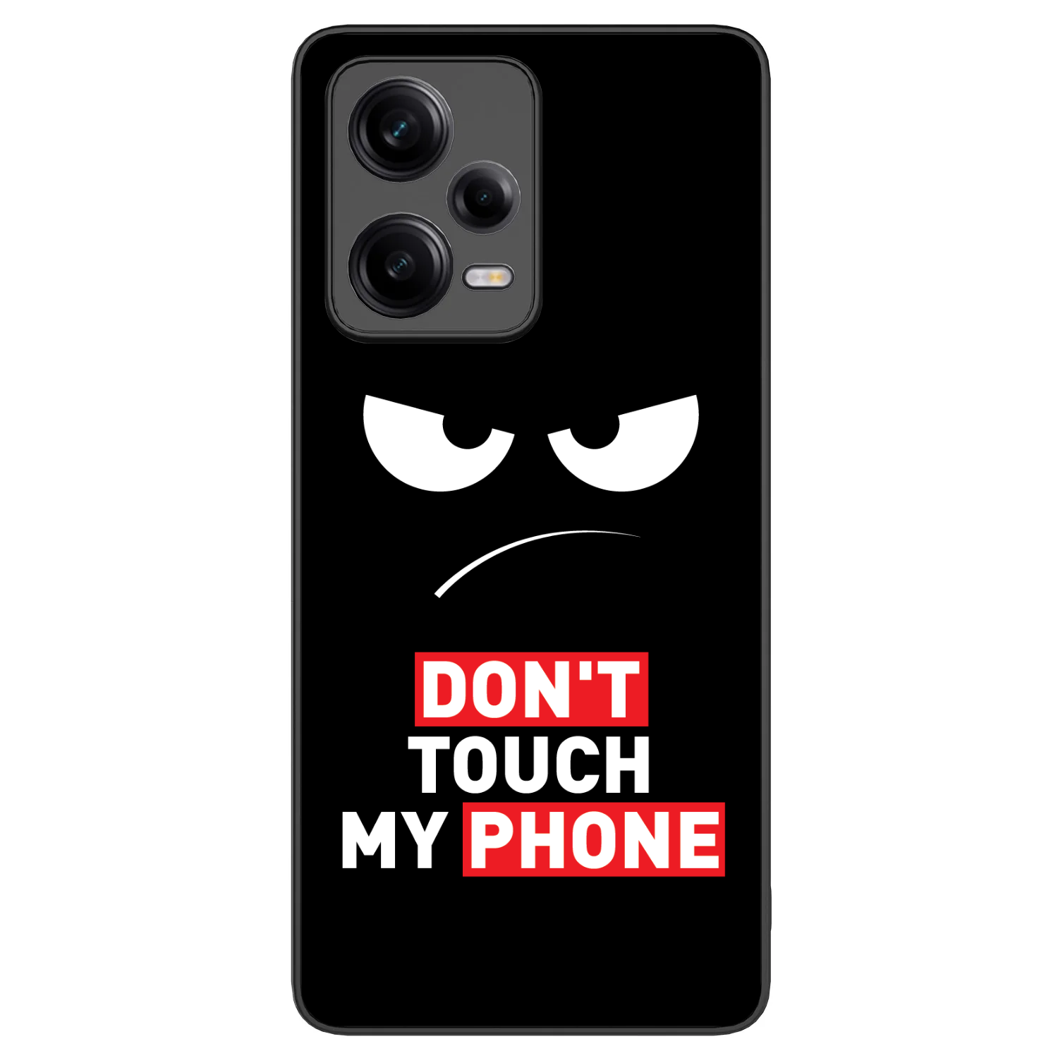 Picasee ULTIMATE CASE pro Xiaomi Redmi Note 12 Pro+ 5G - Angry Eyes - Transparent