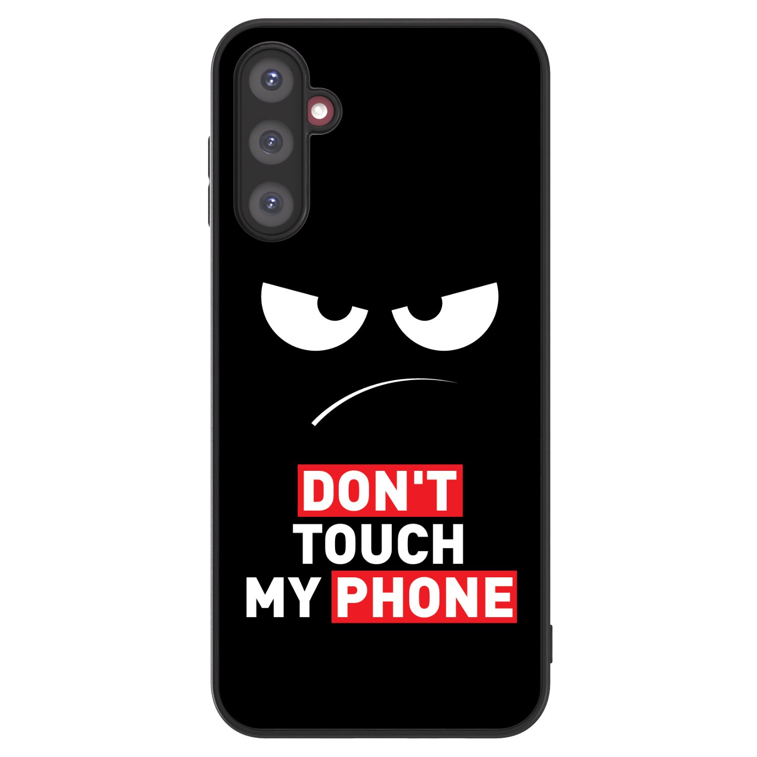 Picasee ULTIMATE CASE pro Samsung Galaxy A14 4G A145R - Angry Eyes - Transparent