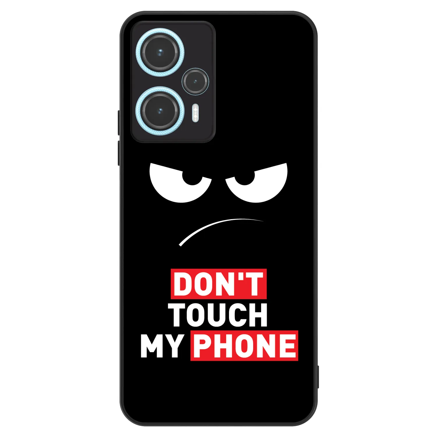 Picasee ULTIMATE CASE pro Xiaomi Poco F5 - Angry Eyes - Transparent