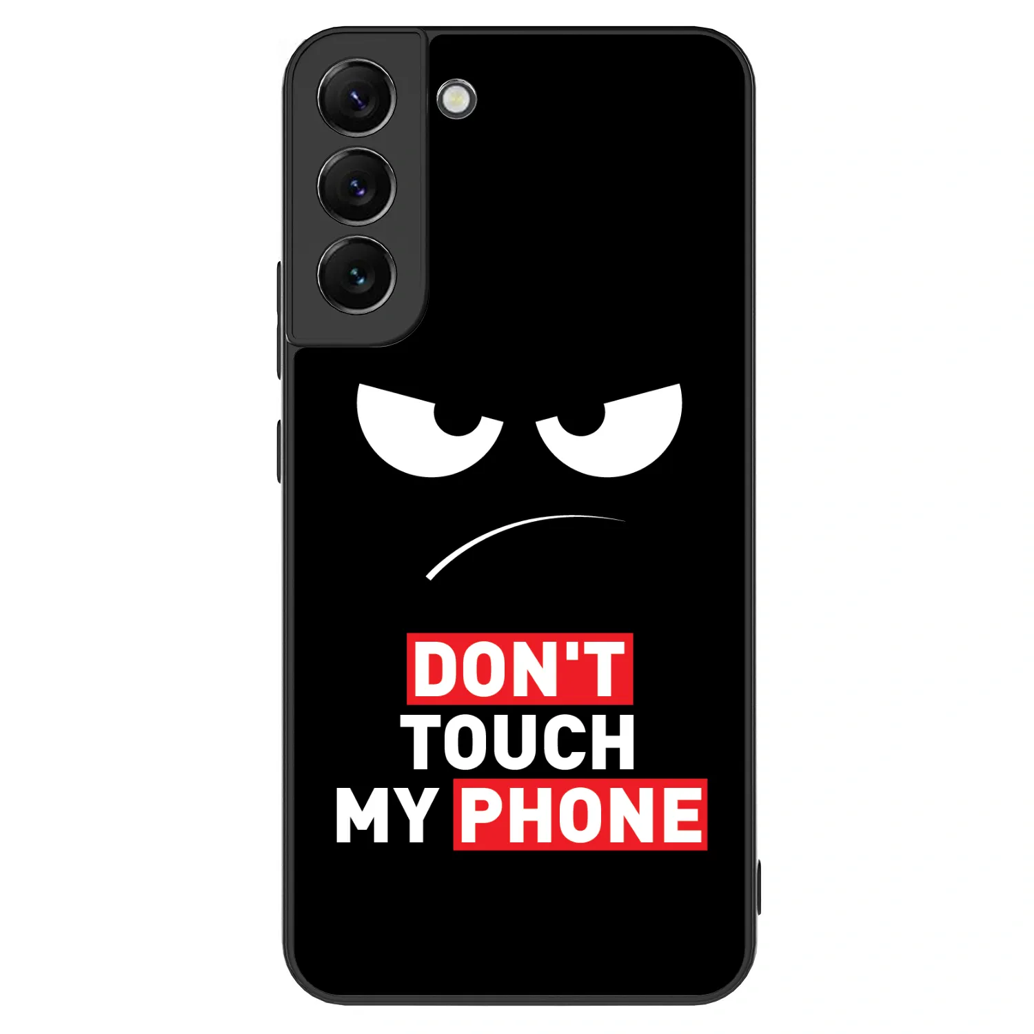 Picasee ULTIMATE CASE PowerShare pro Samsung Galaxy S22+ 5G - Angry Eyes - Transparent