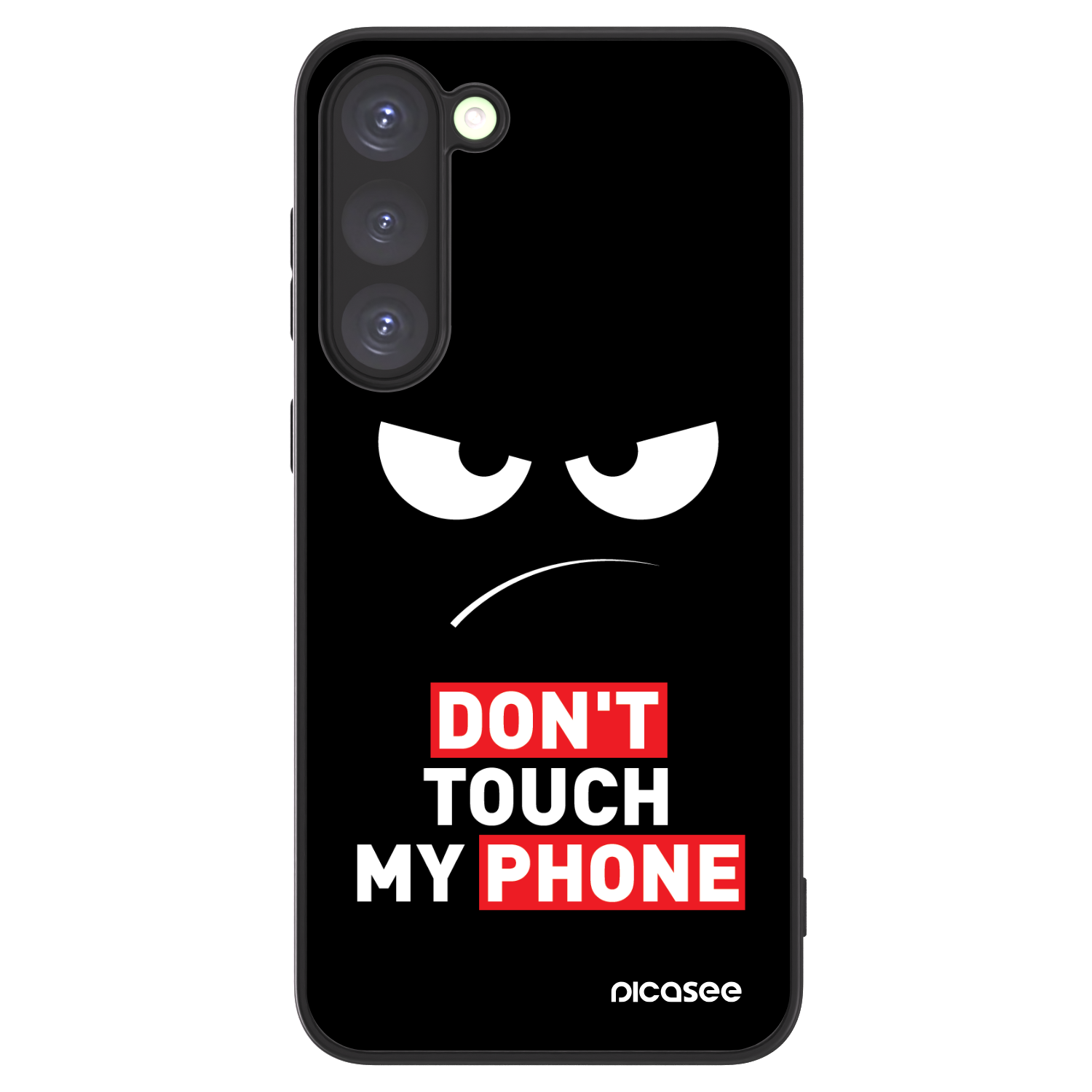 Picasee ULTIMATE CASE PowerShare pro Samsung Galaxy S23+ 5G - Angry Eyes - Transparent