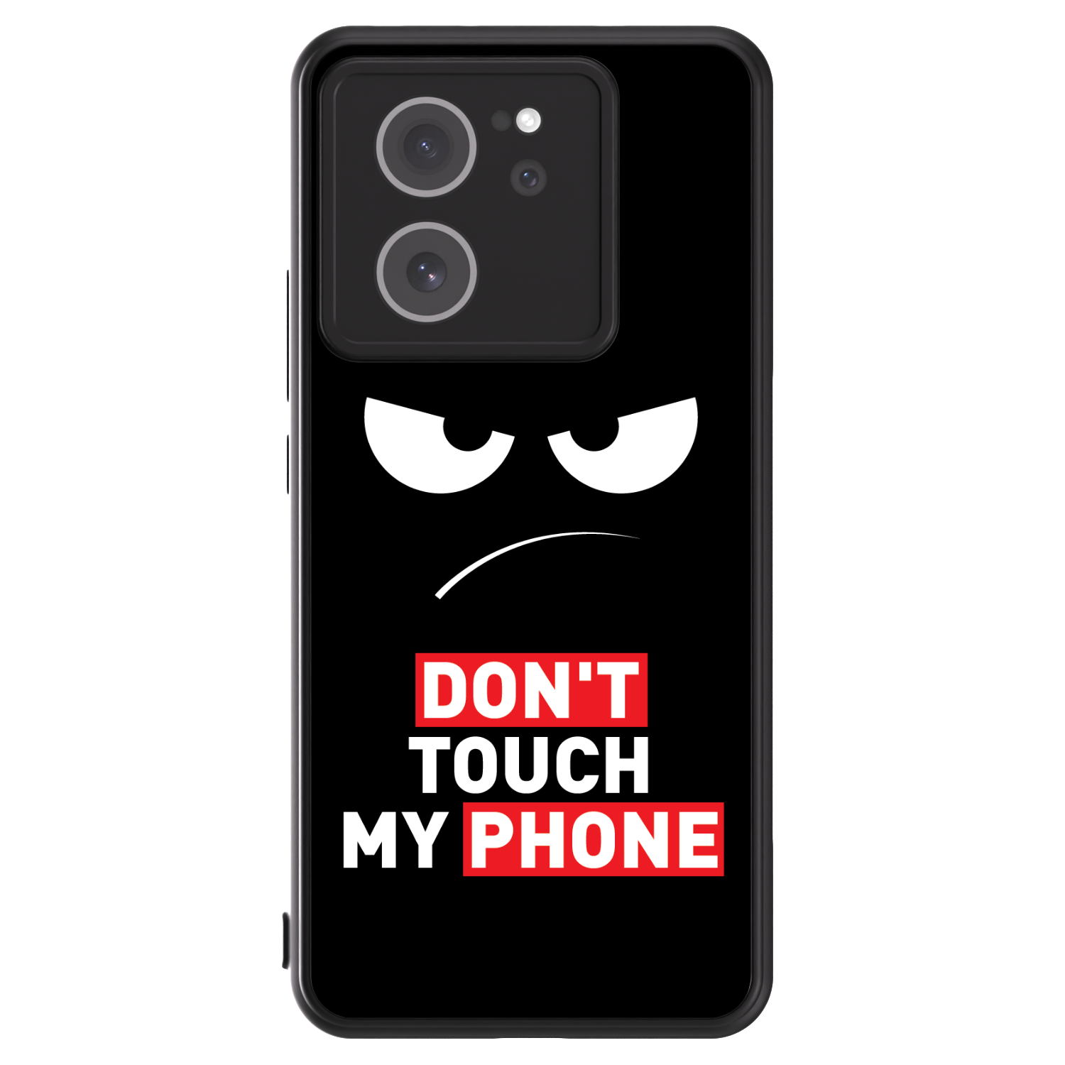 Levně ULTIMATE CASE pro Xiaomi 13T Pro - Angry Eyes - Transparent