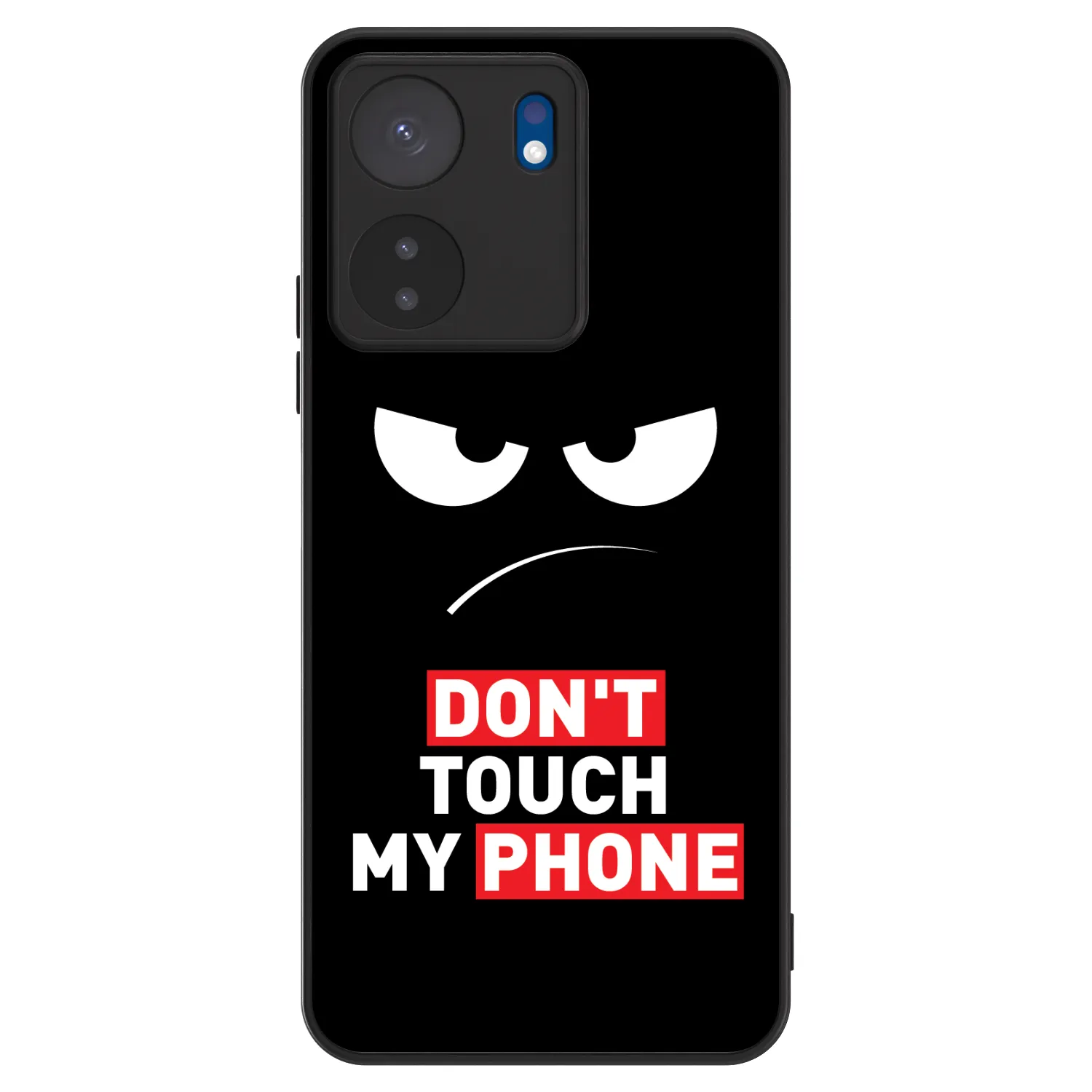 Picasee ULTIMATE CASE pro Xiaomi Redmi 13C 4G - Angry Eyes - Transparent