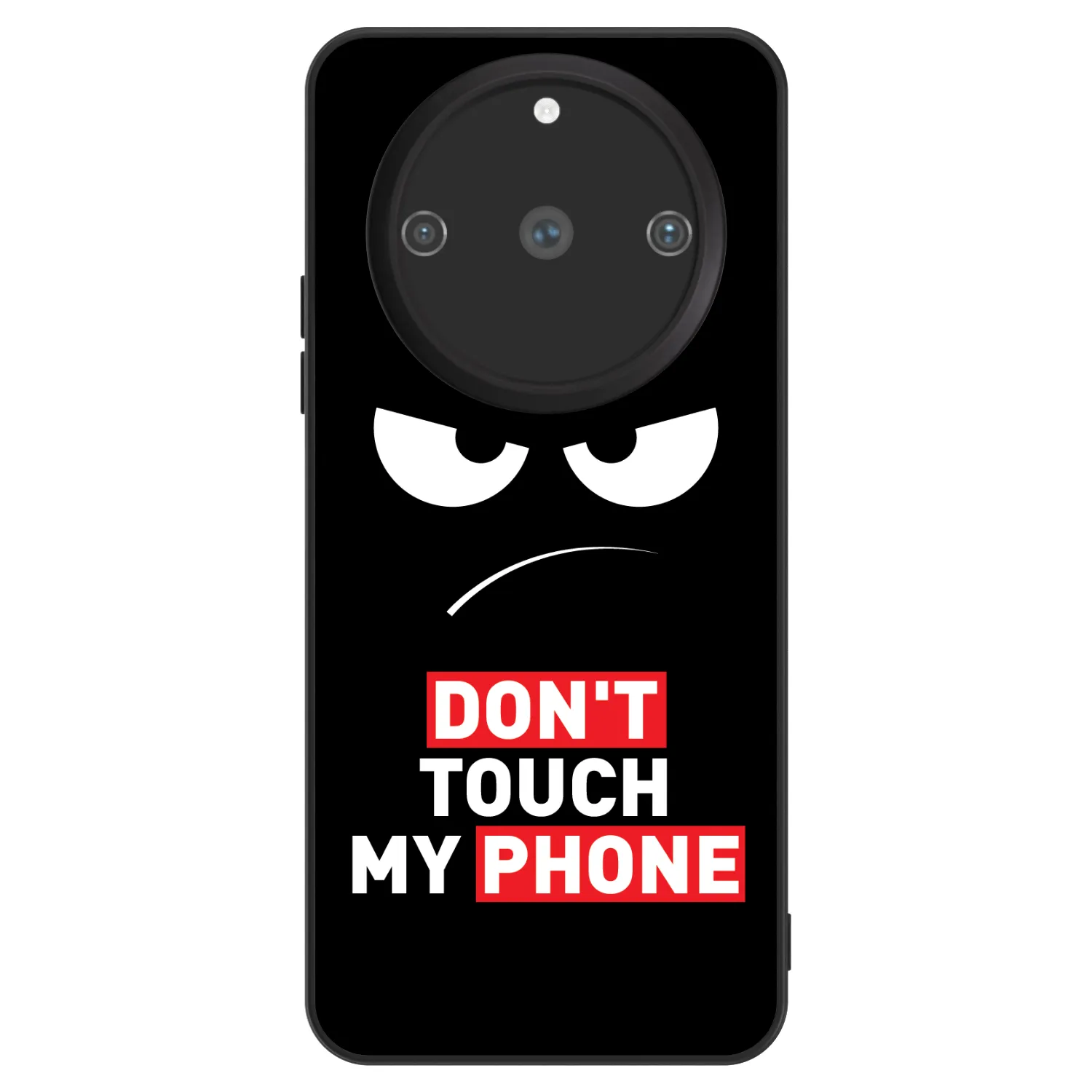 Picasee ULTIMATE CASE pro Realme 11 Pro+ - Angry Eyes - Transparent