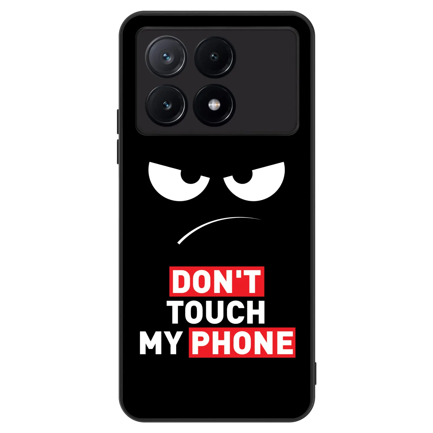 Picasee ULTIMATE CASE pro Xiaomi Poco X6 Pro - Angry Eyes - Transparent