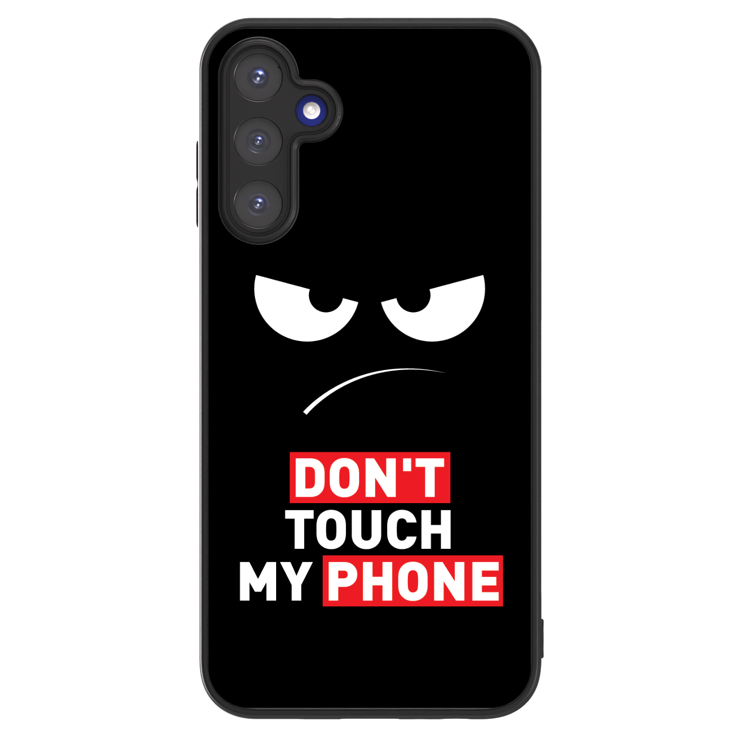 Picasee ULTIMATE CASE pro Samsung Galaxy A15 A155F 4G - Angry Eyes - Transparent