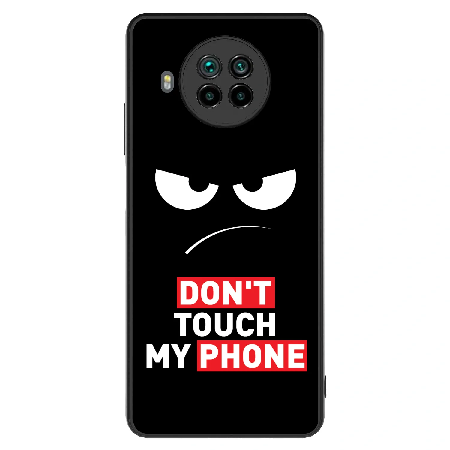 Picasee ULTIMATE CASE pro Xiaomi Mi 10T Lite - Angry Eyes - Transparent