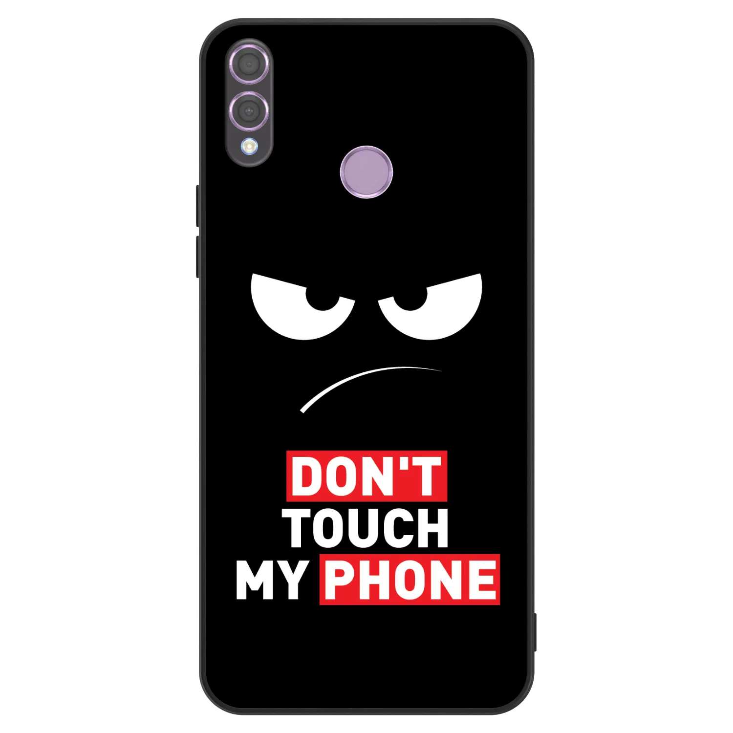 Picasee ULTIMATE CASE pro Honor 8X - Angry Eyes - Transparent