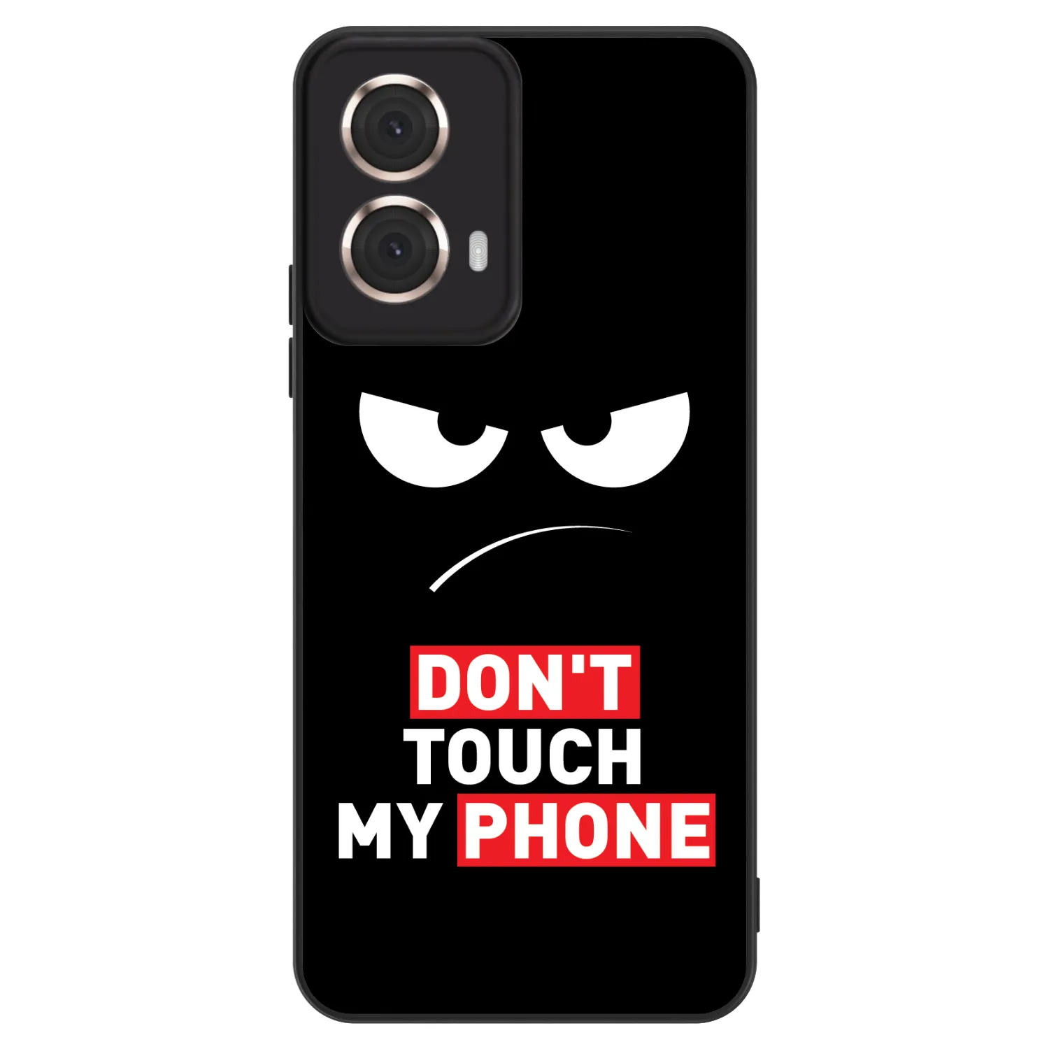 Picasee ULTIMATE CASE pro Motorola Moto G85 - Angry Eyes - Transparent
