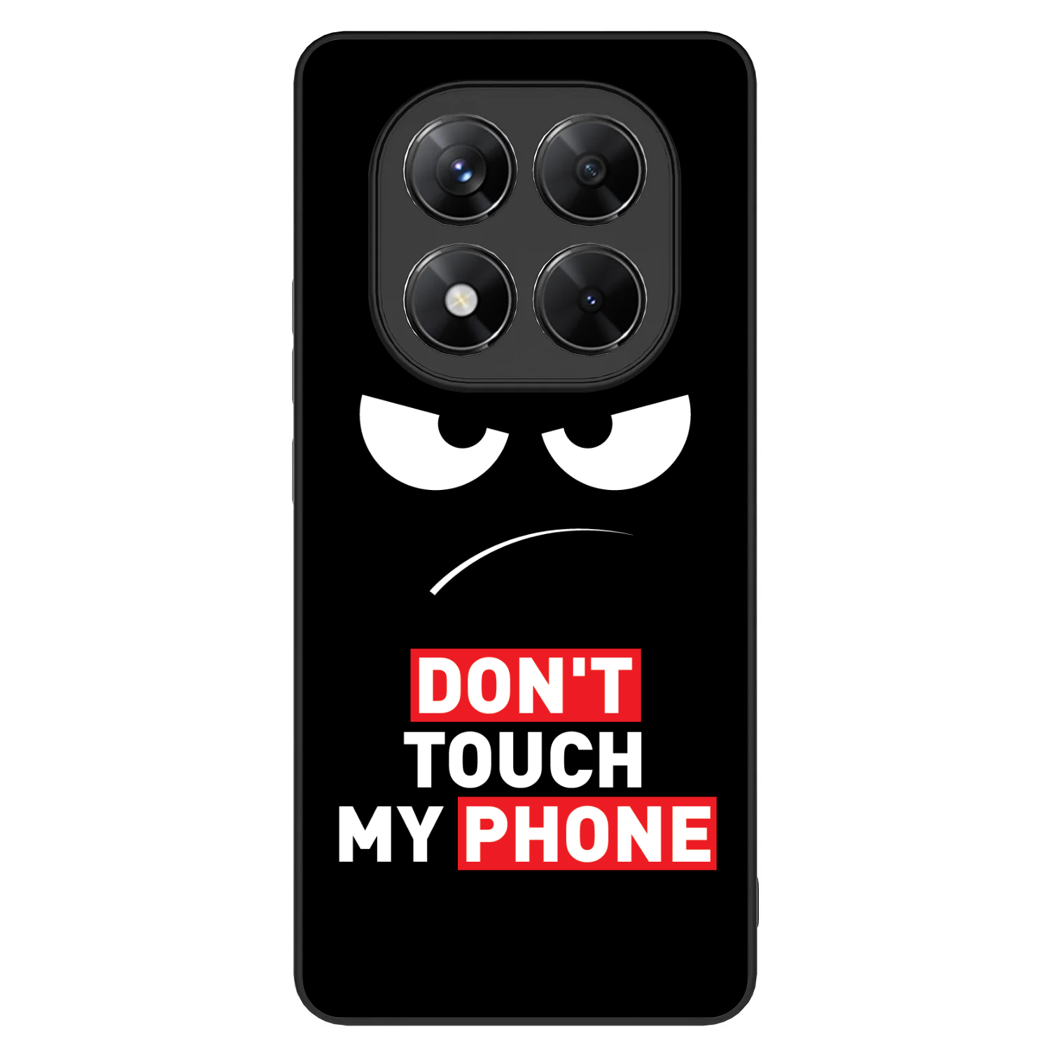 Picasee ULTIMATE CASE pro Xiaomi Redmi Note 14 Pro 5G - Angry Eyes - Transparent